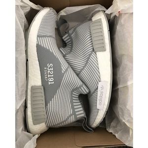 Adidas NMD CS1 City Sock PK Primeknit White Grey